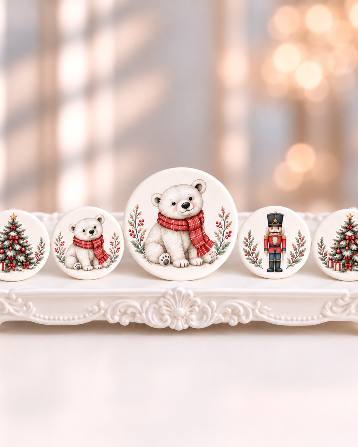 Christmas — edible fondant design