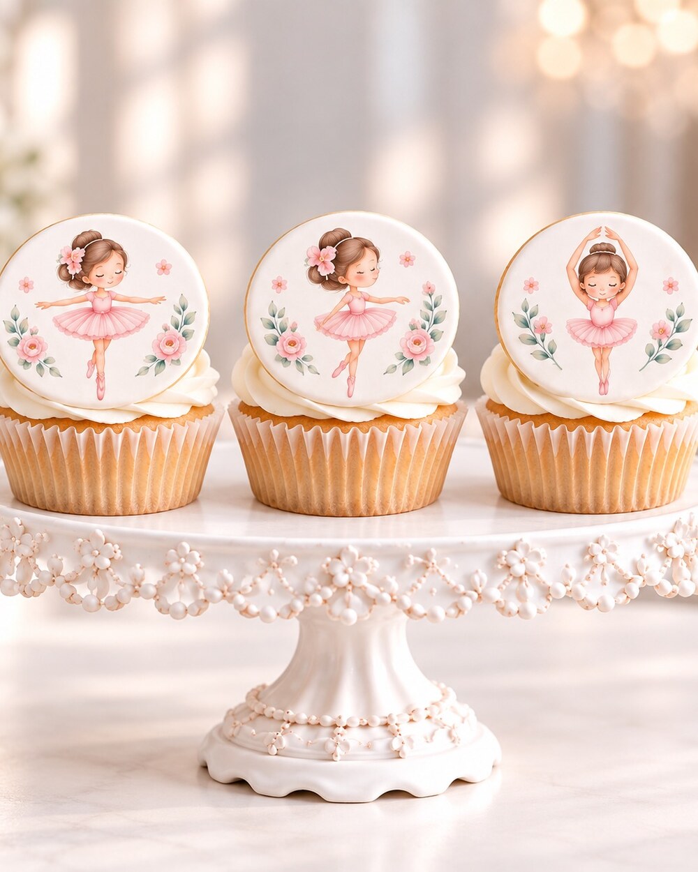 Girls — edible fondant cake topper designs